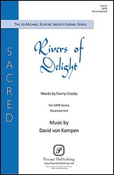 Rivers of Delight SATB choral sheet music cover